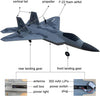 RC Airplane with remote Controlled Flying Toy for Kids and Adults