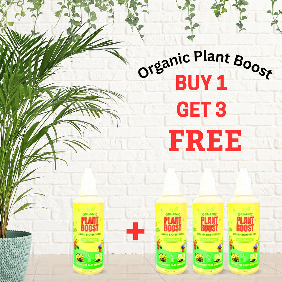 BIOPLANT™ Plant Boost Liquid Biofertilizer for All Crops,Organic (BUY 1 GET 3 FREE) (PACK OF 4)